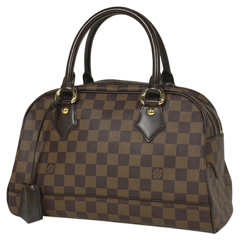 Louis Vuitton Duomo Tote Bag Handbag Damier Brown
